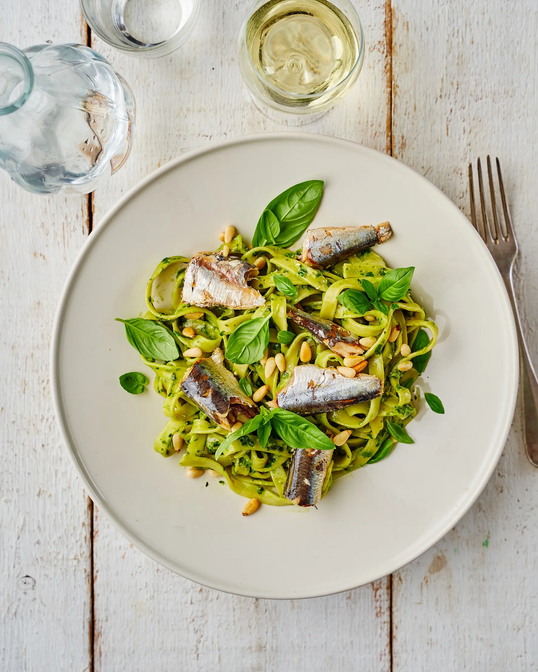 Pasta met sardines