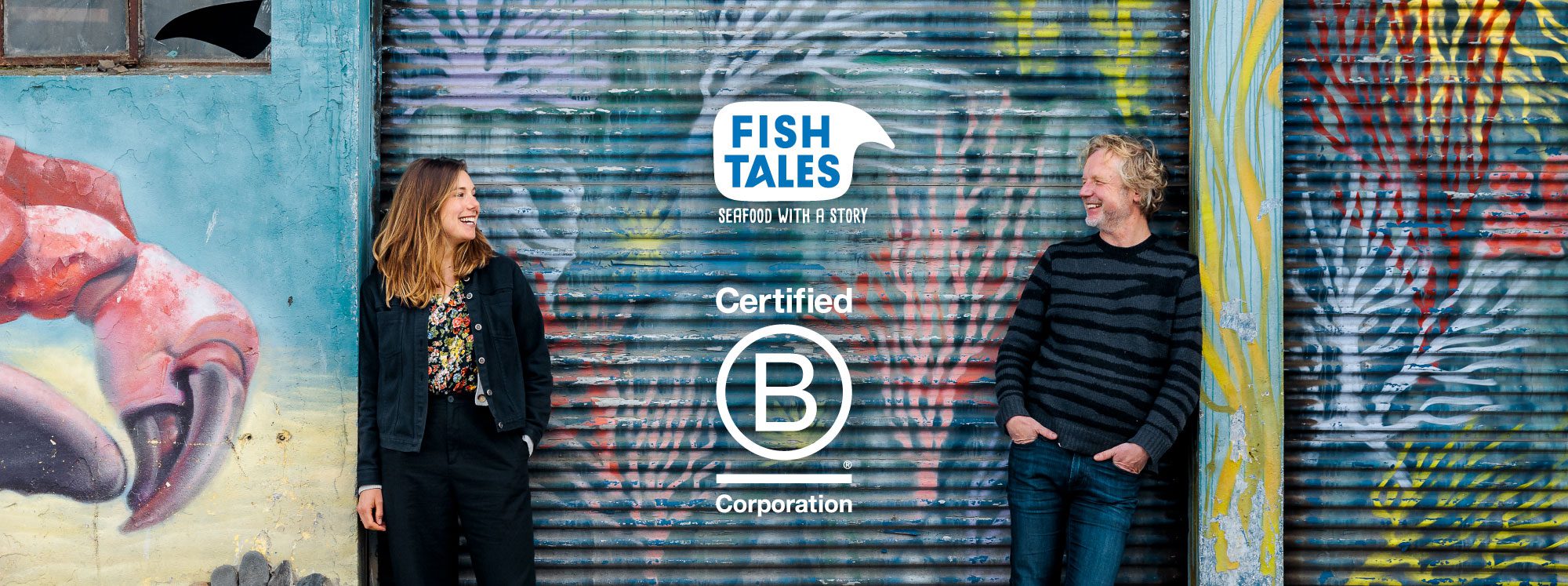 Fish Tales is Bcorp gecertificeerd en daar zijn we trots op. 